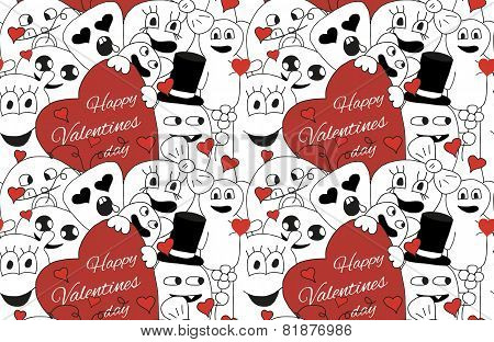 Monsters Valentine day.
