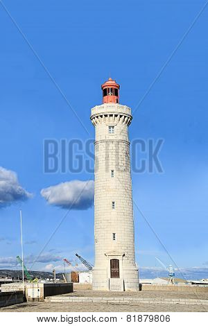 Lighthouse  In Sete, Languedoc, - South Of France