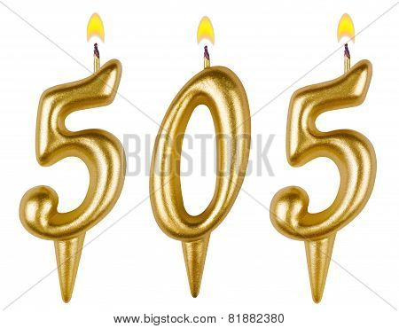 Candles Number Five Hundred Five