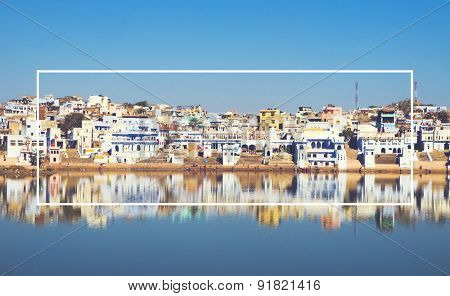 Brahmin India Culture House Townscape Concept