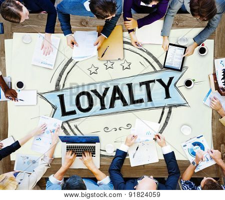 Loyalty Values Honesty Integrity Honest Concept