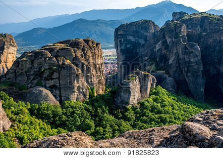 Rocky mountains in Greece