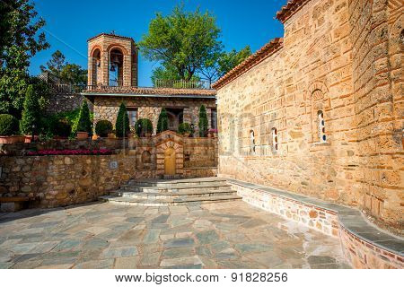 In the Holy Monastery in Greece