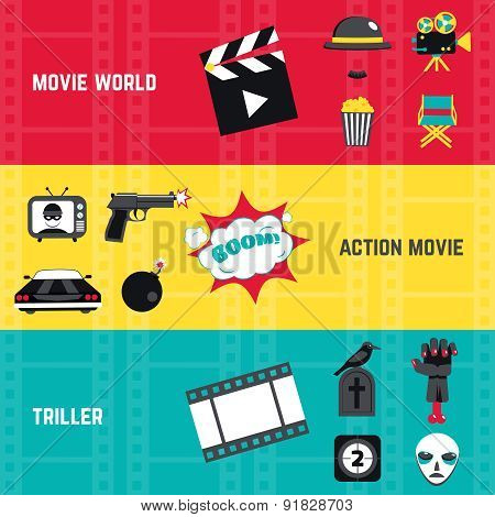 Film Banner Set