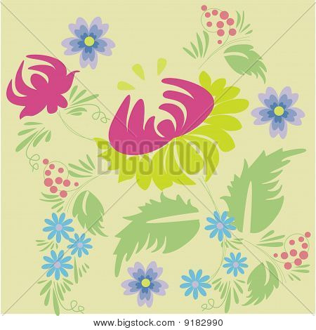 Fundo flor