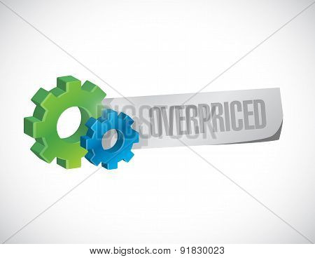 Overpriced Industrial Sign Concept
