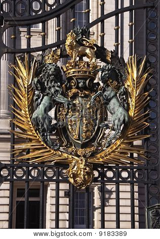 Teil des Tores im Buckingham Palace