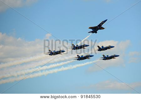 Blue Angels at Great New England Air Show