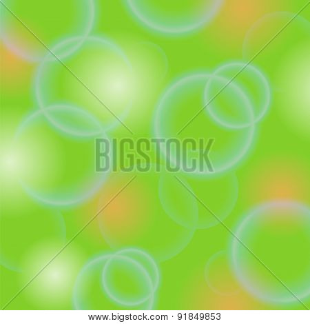 Bubble Green Background
