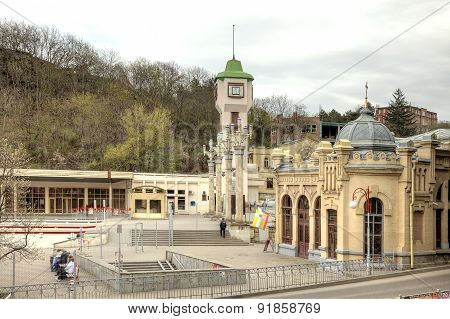 City Kislovodsk. Railway Station