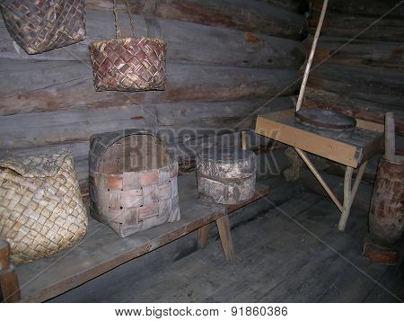Russian farm interior