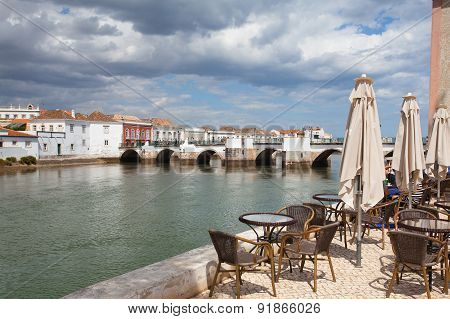 Historic Architecture In Tavira City, Algarve,portugal