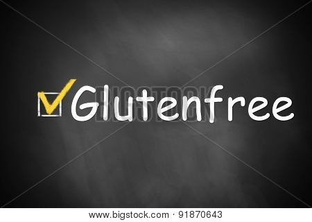 Chalkboard Checkbox Checked Glutenfree