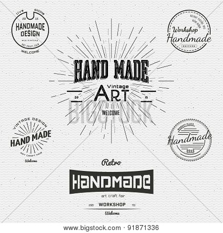 Handmade Badges Logos And Labels For Any Use