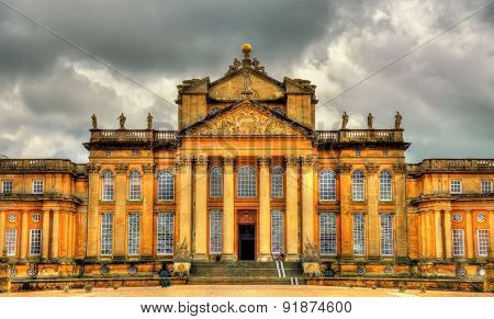 View Of Blenheim Palace - Oxfordshire, England