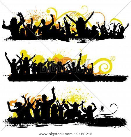 party people vector