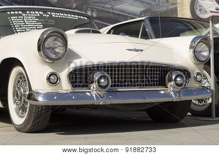 Old car Ford Thunderbird 1956 release