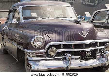 Retro car Cadillac S62 1950 release