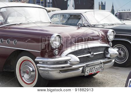 Retro car Buick Century 1955 release