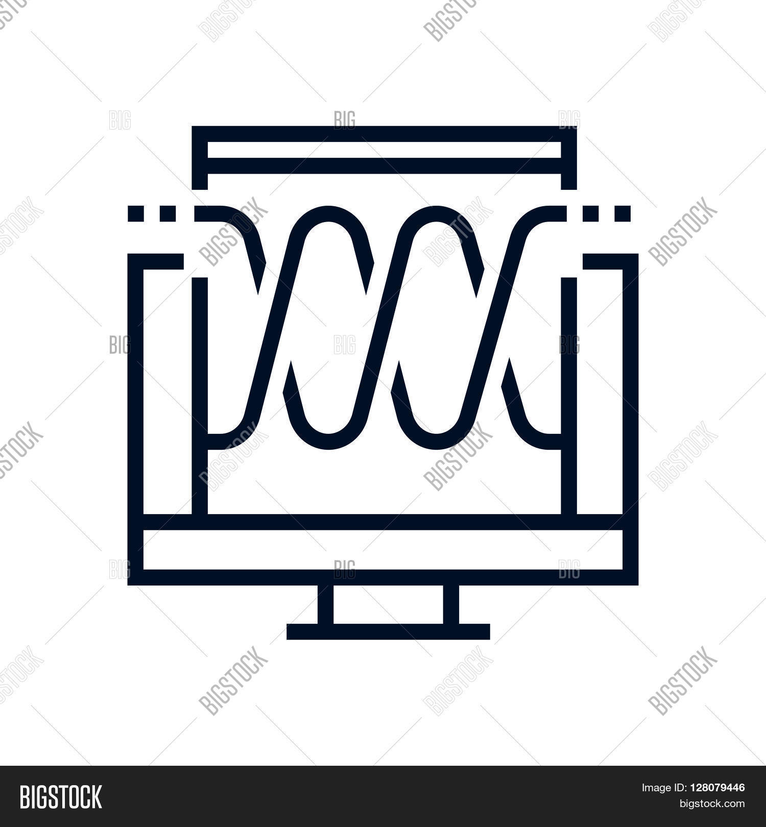 Audio Visual Icon Vector & Photo (Free Trial) Bigstock