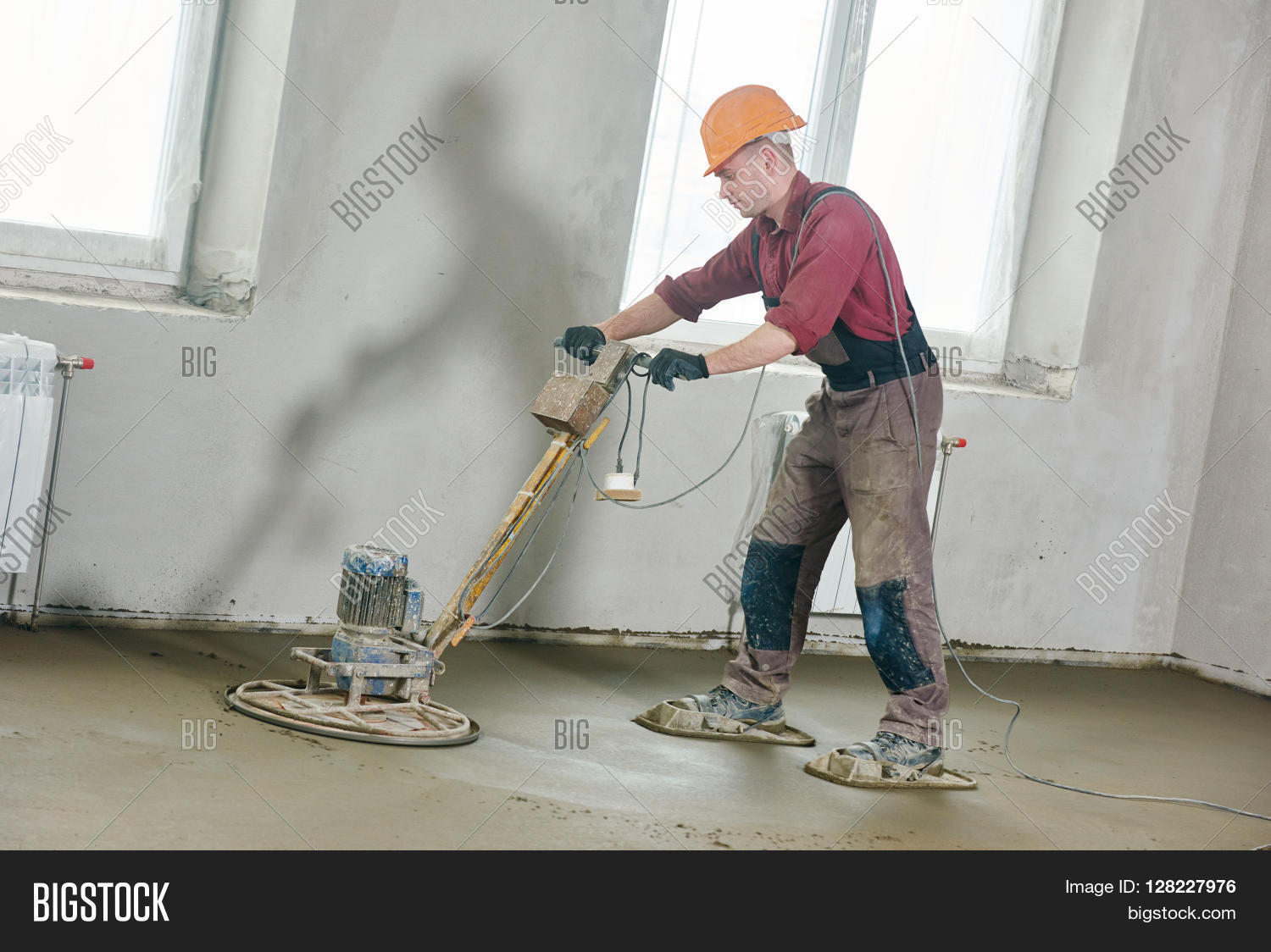 Floor Machine Grinding Image & Photo (Free Trial) Bigstock
