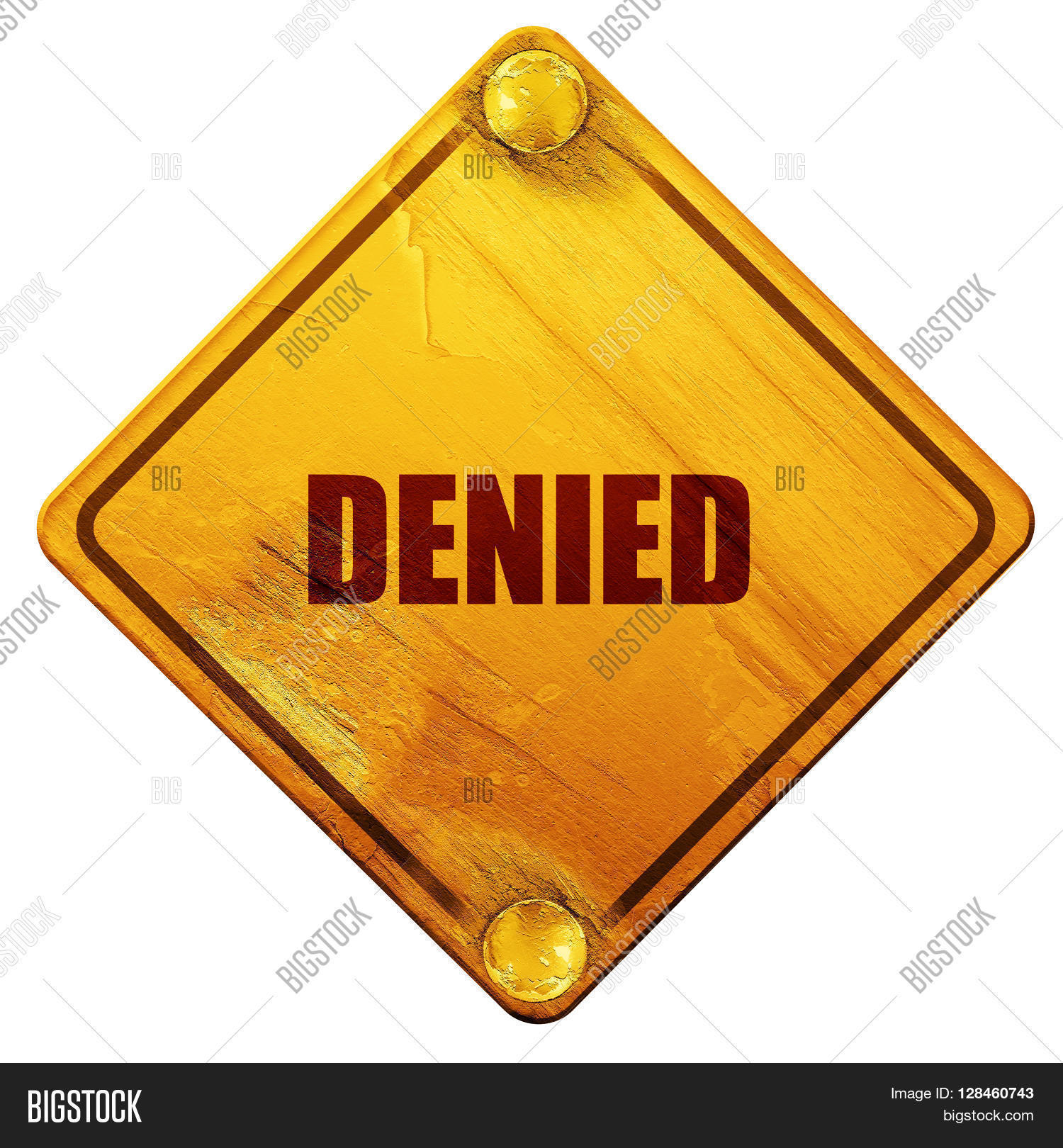 Denied Sign Background Image & Photo (Free Trial) | Bigstock