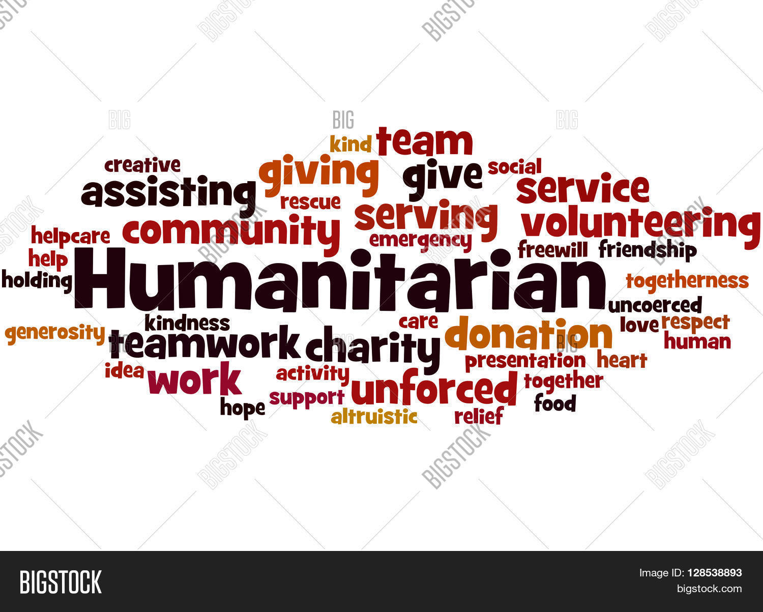 Humanitarian, Word Image & Photo (Free Trial) Bigstock