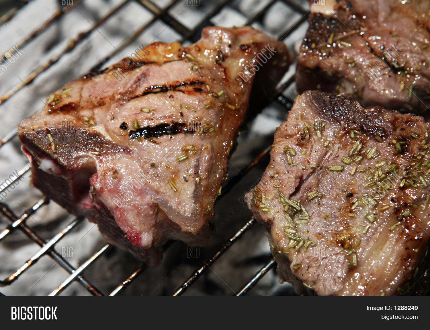 Lamb Chop Barbecue Image & Photo (Free Trial) Bigstock