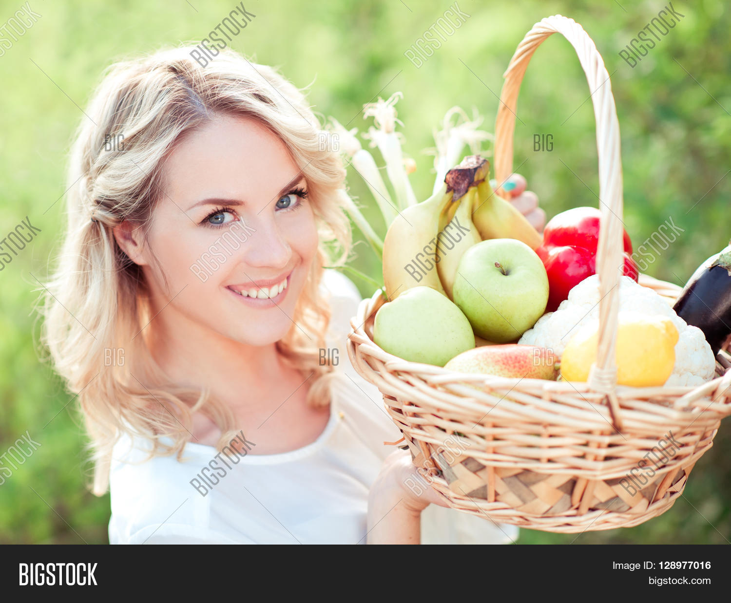 Smiling Blonde Girl Image & Photo (Free Trial) Bigstock