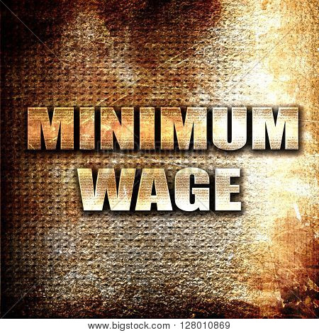 minimum wage