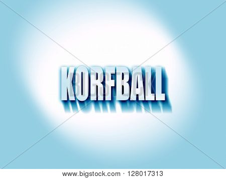 korfball sign background