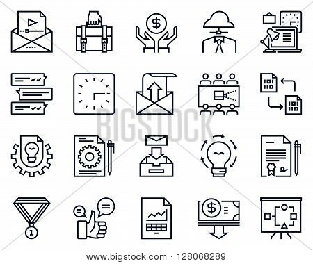 Project Development Icon Set