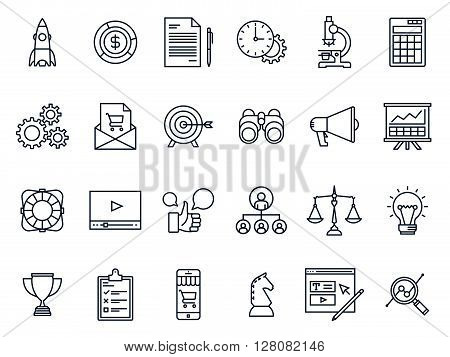Business And Finance Icon Set