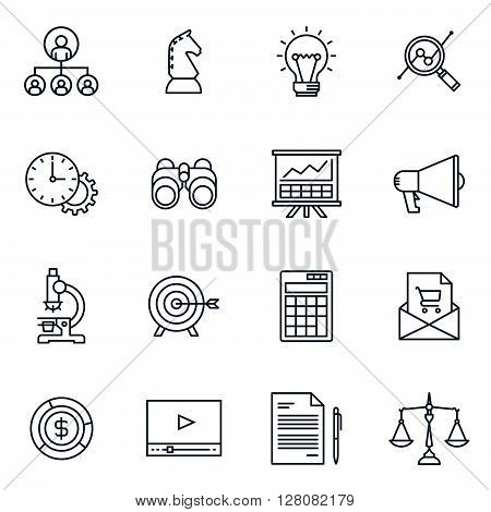 Business And Finance Icon Set