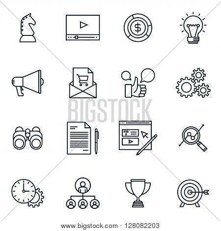 Business And Finance Icon Set