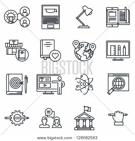 Education Icon Set