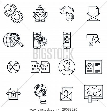 Technology Icon Set