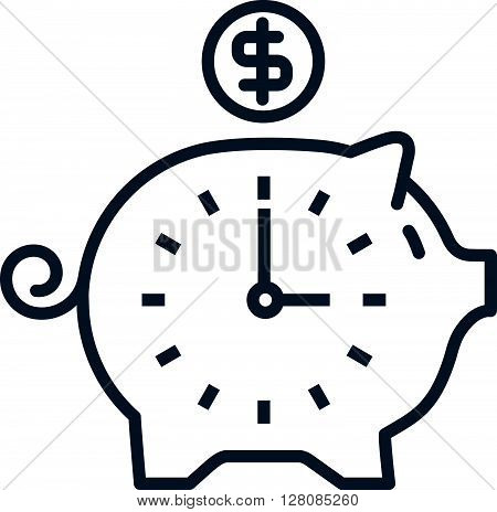 Time Is Money Icon