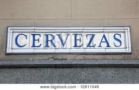 Cervezas