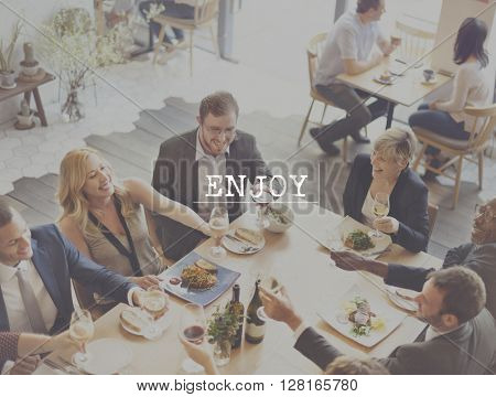 Enjoy Enjoyment Happiness Life Joy Concept