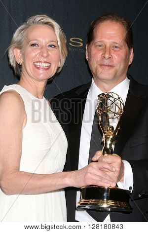 LOS ANGELES - APR 29:  Gabrielle Hamilton, David Kinch - Creative Emmy Winners at the 43rd Daytime Emmy Creative Awards at the Westin Bonaventure Hotel  on April 29, 2016 in Los Angeles, CA