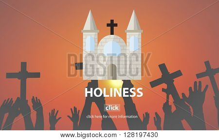 Holiness Gospel Pray Spiritual Wisdom Worship Concept