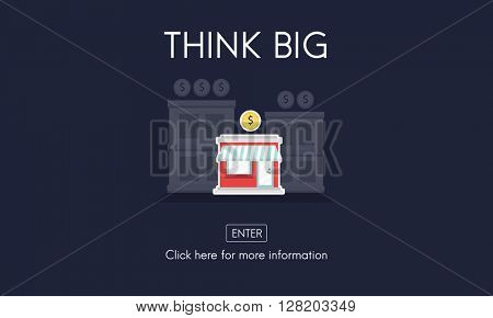 Think Big Investment Opportunity Business Concept