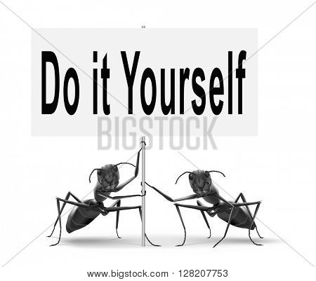 do it yourself, self development.