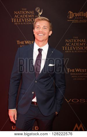LOS ANGELES - MAY 1:  Michael Roark at the 43rd Daytime Emmy Awards at the Westin Bonaventure Hotel  on May 1, 2016 in Los Angeles, CA
