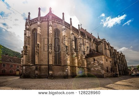 Black Church In Brasov
