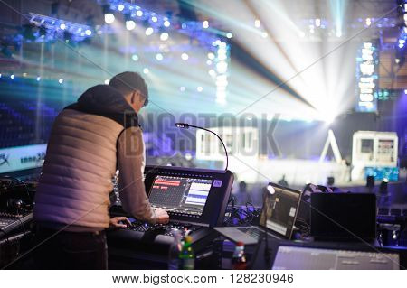 sound light setting LAN final WePlay League Season 3 Dota 29 April - 1 May Kiev Ukraine