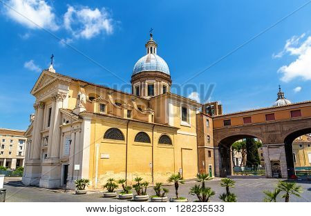 The Church San Rocco in Rome, Italy