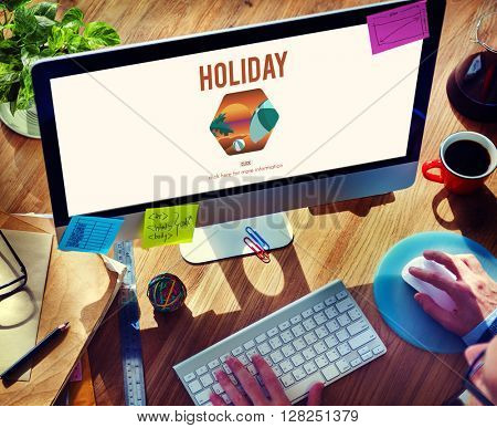 Businessman Communicaiton Connected Devices Concept