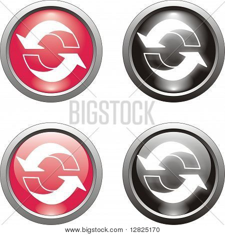 recycle button  or icon